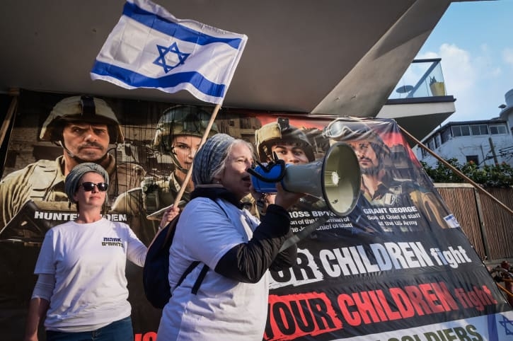 With Blinken In Tel Aviv, IDF Mothers Protest US Interference In War ...