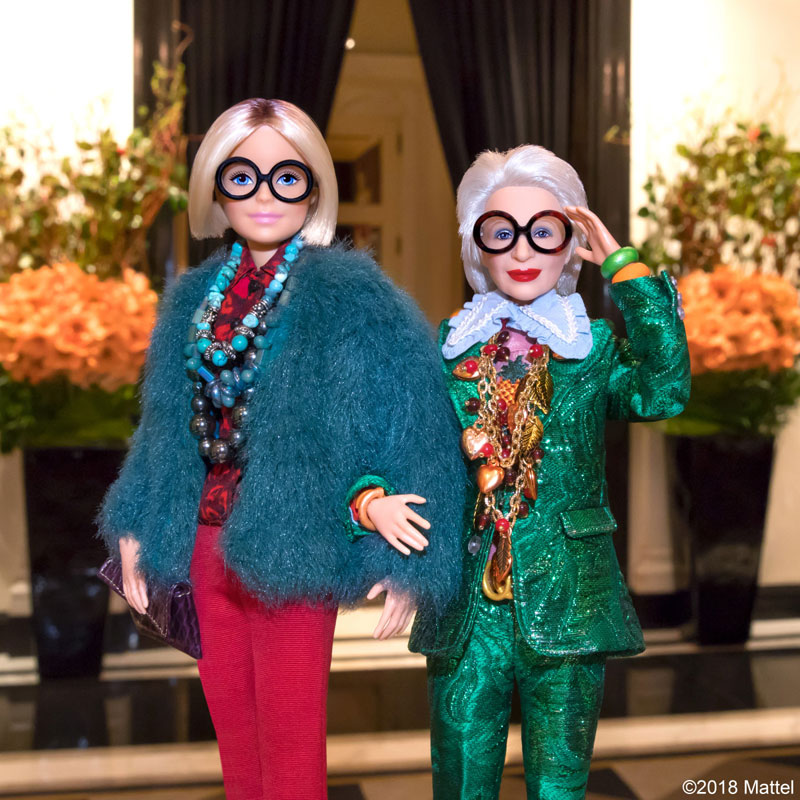 Fashion guru Iris Apfel, 96, immortalized as Barbie doll - Heritage